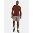 thumbnail image 4 of Athletic Works Men's and Big Men's Active Mesh Shorts, 9" Inseam, Sizes XS-5XL, 4 of 5