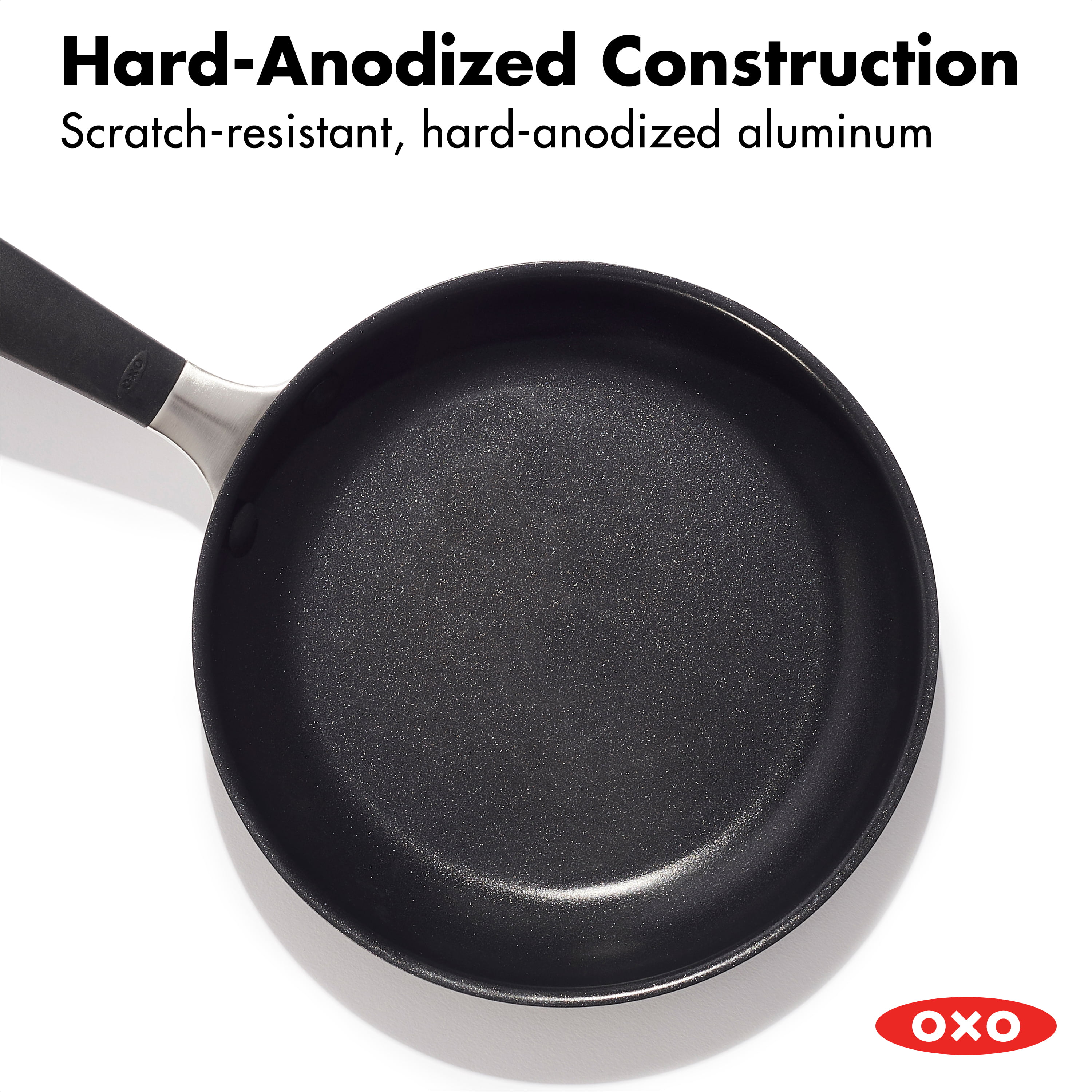 OXO 10 Hard Anodized Frying Pan - Whisk