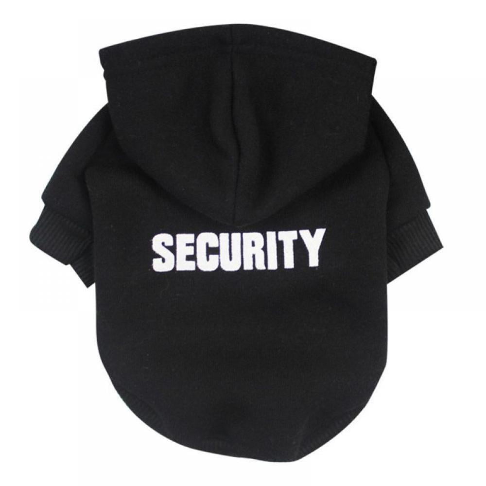 Basic Dog Hoodie Winter Plus Velvet Warm Dog Hoodie Sweater Dog Coat