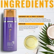 GK Hair Blonde Leave-In Bombshell Purple Cream, 3.4 Fl Oz, Conditioning, Smoothing, Frizz Control