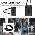 thumbnail image 4 of Dteck for Samsung Galaxy Tab A7 lite Case 8.7 Inch 2021 with Crossbody Strap, 360°Rotating Adjustable Shoulder Hand Strap & Stand Military Grade Shockproof Protective Case, Black, 4 of 7