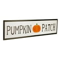 thumbnail image 3 of Northlight 31.5" Black and Orange Pumpkin Patch Metal Autumn Sign, 3 of 4