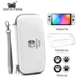 thumbnail image 2 of Compatible de Transport - Étui de Rangement Nintendo Switch OLED, Sac de Rangement, Housse pour Ensemble d'Accessoires Switch OLED, Jaune, 2 of 6