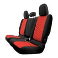 thumbnail image 1 of For 2020-2024 Jeep Gladiator FH Group Neoprene Waterproof Custom Fit Car Seat Covers - Rear Set Red, 1 of 5