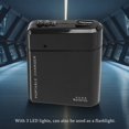 thumbnail image 3 of LOVEVER Chargeur d'Urgence Portable Noir 4X AA pour Cellulaire, 3 of 4