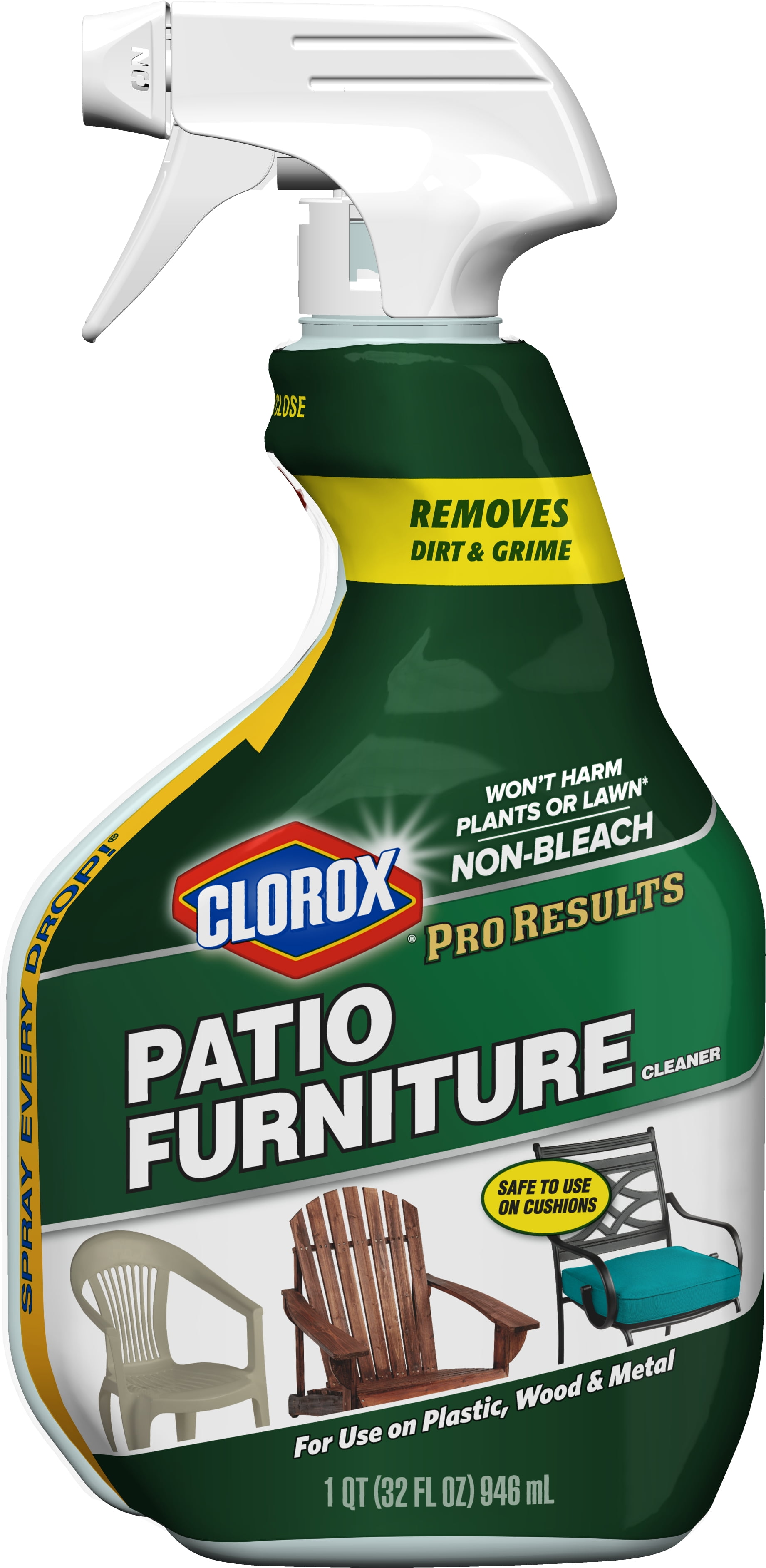 Clorox Pro Results Patio Furniture Cleaner 32 Ounces Walmart
