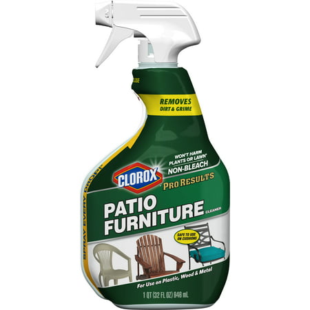 Clorox Pro Results Patio Furniture Cleaner, 32 (Best Cleaner For Plastic Outdoor Furniture)