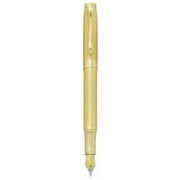 Charles Hubert Gold-tone Textured Fountain Pen QGP8175