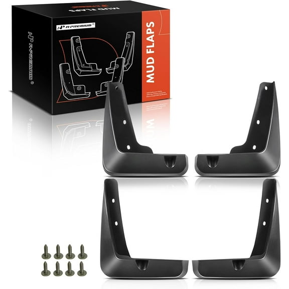 A-Premium Mud Flaps Splash Guards Compatible with Lexus ES350 ES300h Base 2013-2018 Sedan Front and Rear 4-PC