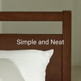 thumbnail image 5 of LIFEMENT Queen Signature Wood Platform Bed Frame with Cherry Headboard, Noise-Free, Under Bed Storage, No Box Spring Needed, Easy Assembly – Cama de Madera con Cabecero, 5 of 10