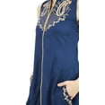 thumbnail image 3 of Atasi Women's Rayon Indian Ethnic Embroidered Blue Suit With Dupatta Set-26, 3 of 8
