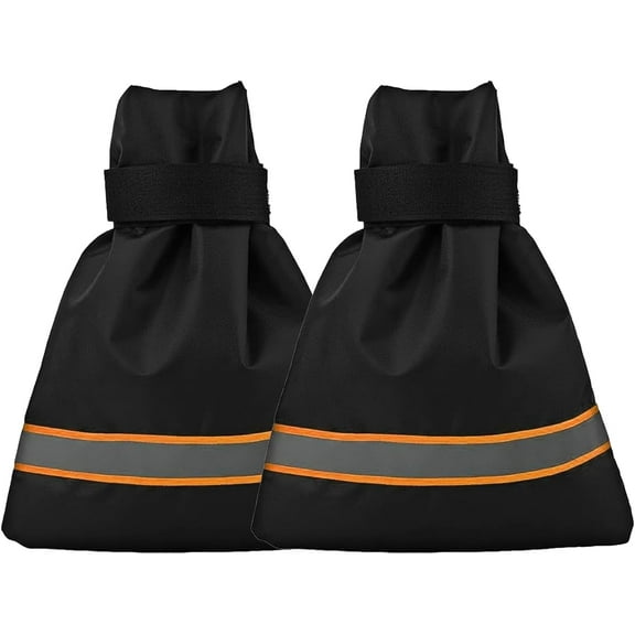 2 Pack Outdoor Faucet Covers for Winter, Water Spigot Cover, Outside Faucet Cover Freeze Protection Insulated Foam, Hose Bib Covers for Winter, Waterproof & Frost Free (Orange, 5.9*7.1in)