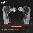 thumbnail image 3 of A-Premium 2Pcs Front Outer Tie Rod End Kit Compatible with Land Rover Freelander 2002 2003 2004 2005, 2.5L, 3 of 9