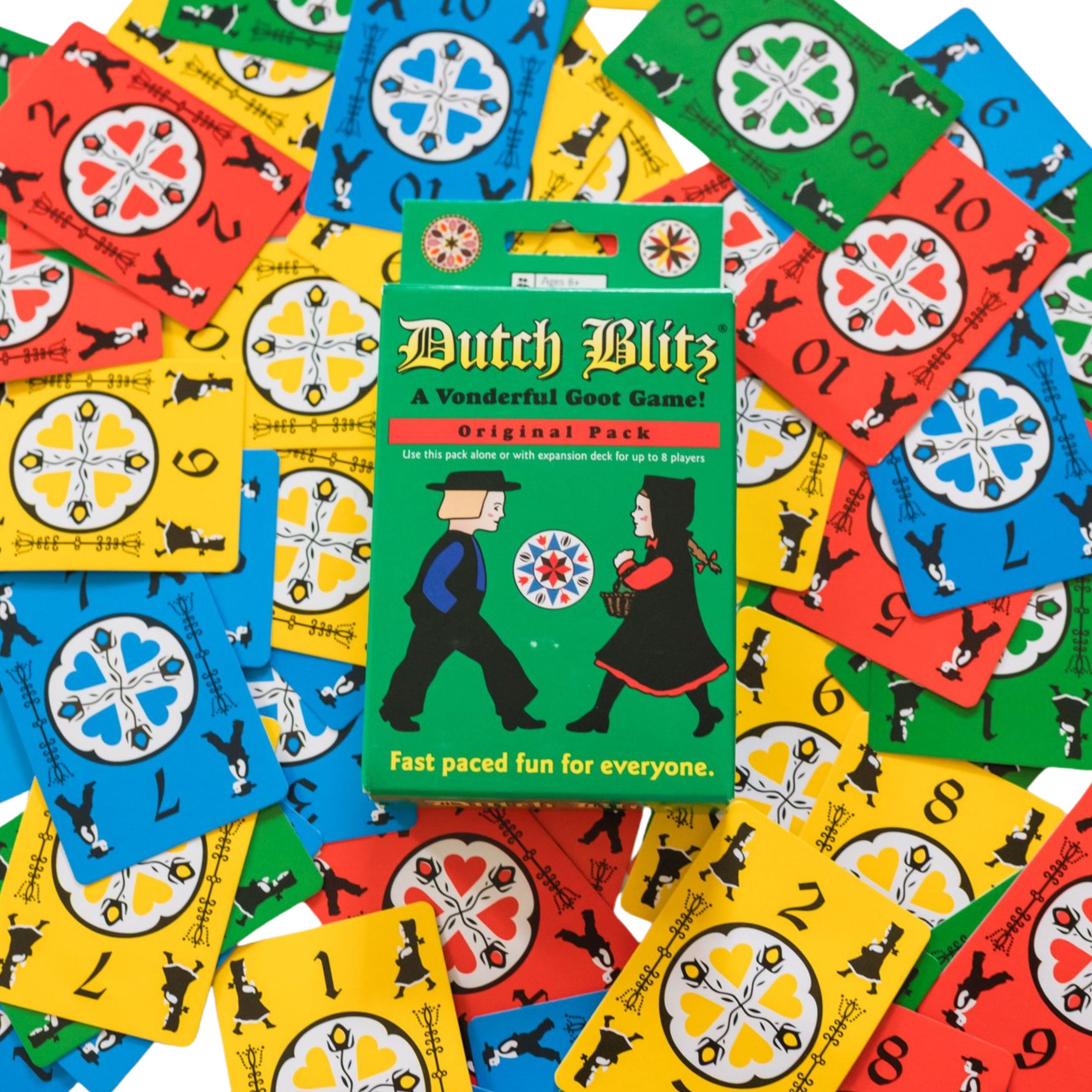 Dutch Blitz Fast-Paced Card Game, 2-4 Players, Ages 8+ photo 3
