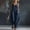 Navy, variant on Women's 2026 Summer Sleeveless U‑Neck Harem Jumpsuit, Multi Pocket Loose Drop Crotch Casual Long Romper for Boho Vacation Beach Daily Streetwear
