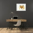 thumbnail image 3 of Wickstrom, Martin 24x19 White Modern Wood Framed Museum Art Print Titled - Fox Fire, 3 of 4