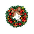 thumbnail image 2 of Corona de Navidad artificial Macarena con adornos de bolas 40 cm, 2 of 8