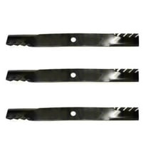 RAParts 3-Pack 396-743 Blades Fits John Deere TCU15882 777 797 2520 2720