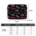 thumbnail image 3 of Dinosaurs Skeletons 17 inch Portable Laptop Sleeve Compatible with MacBook Air Notebook Computer Case for Men Women College School Students, 3 of 7