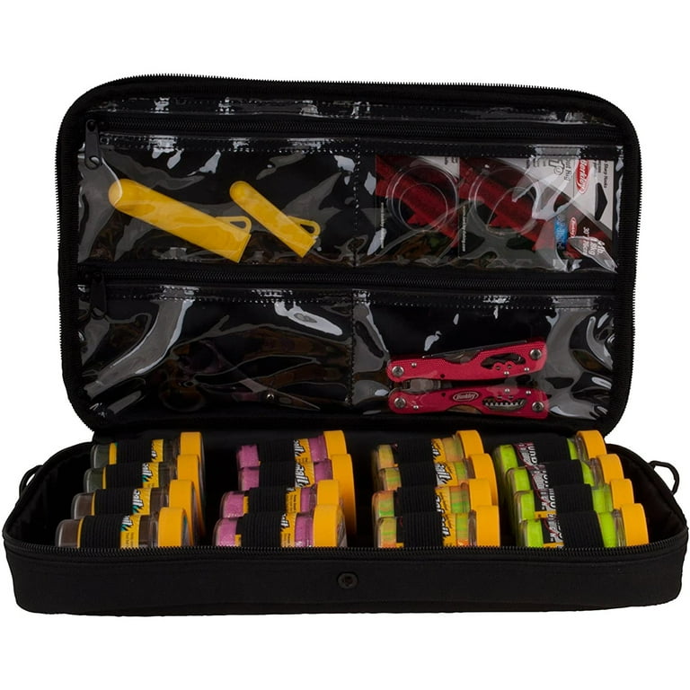Berkley Jar Bait Folder, Stores 16 Jars, Easy Carry with Shoulder