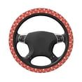 thumbnail image 3 of Naloa Japanese Maneki Cats Elastic Steering Wheel Cover, Auto Steering Wheel Cover – 15 Inch , Comfortable Grip, Fit Suvs,Vans Cars,Trucks, 3 of 8