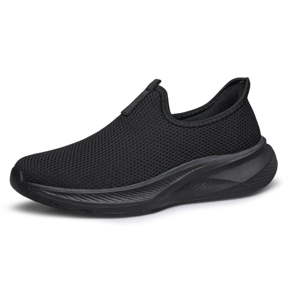 ShySun Mens Slip On Walking Shoes Non Slip Running Shoes Mesh Breathable Workout Shoes Lightweight Sneakers
