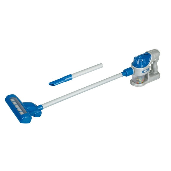 Kidoozie Tidy Vaccuum Duo, 2-in-1 Stick and Handheld toy Vacuum Cleaner for Pretend Play; Children ages 3 