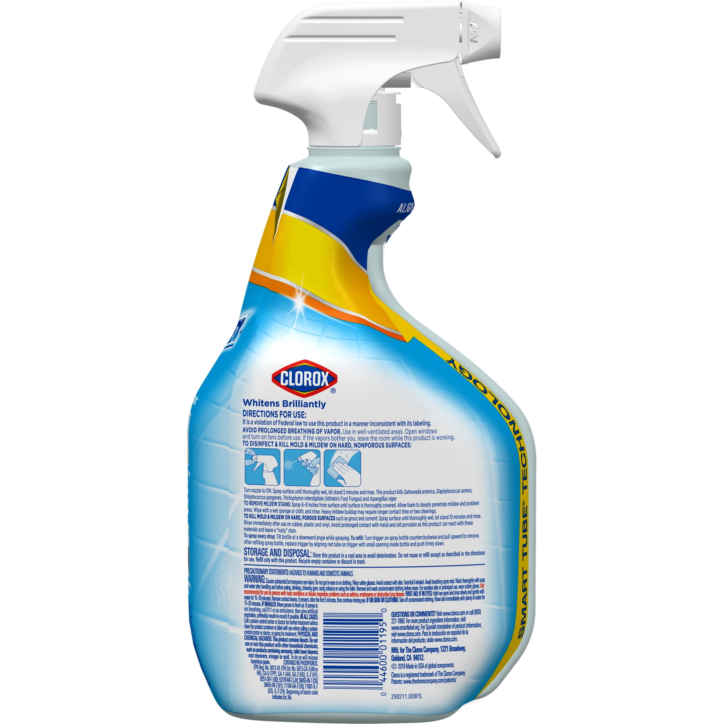 Clorox Plus Tilex Mold Remover With Bleach, Spray Bottle 1ea 32 oz blt