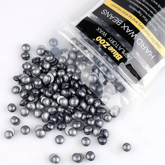 Openpig Clearance Solid Hard Wax Beans Paper- Whole Body Hair Removal Wax Beans Depilation Wax Beans Pearlescent Color Multi-color Selection 100G