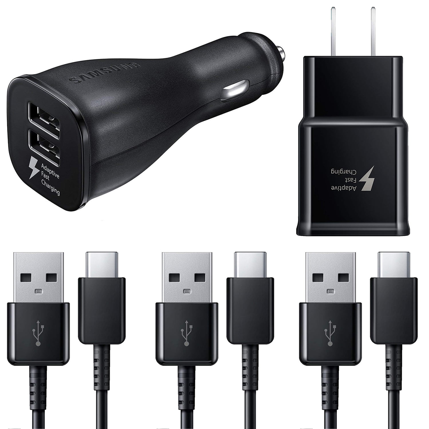 Samsung Galaxy S8, S8+, S9, S9+, S10, Note 8, 9 Adaptive Fast Charger