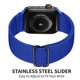 thumbnail image 3 of Oxwallen Xl Correa Elástica Solo Loop Compatible Con Apple Watch Series 11/10/9/8/7/6/5/4 Se Ultra 3/2/1 49 Mm 46 Mm 45 44 Mm Correa Deportiva Trenzada De Nailon Elástico Ajustable Para Iwatch Mujeres, 3 of 5