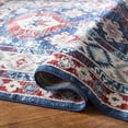 thumbnail image 6 of SAFAVIEH Kazak Winslow Geometric Area Rug, Navy/Red, 8' x 10', 6 of 11
