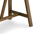 thumbnail image 4 of SIMPLIHOME Dylan SOLID WOOD Modern Industrial 60 inch Wide Home Office Desk, Writing Table, Workstation, Study Table Furniture in Rustic Natural Aged Brown, 4 of 5