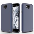 thumbnail image 1 of Kaleidio Case For LG Fiesta 2 LTE L163BL / X Charge M322 [Sleek Armor] 2-Piece Slim Fit Dual Layer [Shockproof] Hybrid Impact Cover w/ Overbrawn Prying Tool [Dark Blue/Black], 1 of 6