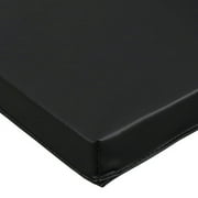 ZENY 6 x 2 Folding Gym Mat Tri-Fold Aerobics Workout Floor Mat, Black 2 Thickness