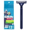 Sensor2 Pivoting Head + Lubrastrip Men's Disposable Razors, 12 Ct