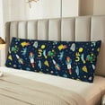 thumbnail image 6 of Lsque Funny Spaceships Body Pillow Case Cover,Ultra-Soft Microfiber Bed Pillow Cases 20x54 inches,Elegant Bedding,Breathable Durable Pillow Cover with Envelope Closure, 6 of 8