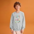 thumbnail image 3 of Alphabet Graphic Pullover Sweatshirt for Children's Long Sleeve Crewneck Top Soft Casual Loose Fit Comfortable Wear, 3 of 5