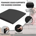 thumbnail image 5 of ToyKingdee Furniture Seat Support - High-Density Foam Couch Sofa Cushion Support Cushion Sag Repair Replacement for Sofa Couch Loveseat Chair ​Sagging Seat, 5 of 6