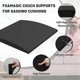 thumbnail image 5 of Inserto de soporte de cojín de sofá de espuma curva de alta densidad para almohadillas de asiento hundidas, almohadilla de esponja de repuesto para sillas, sofás y sillones, 50 x 50 x 5 cm, relleno, 5 of 6
