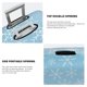 thumbnail image 3 of Fotbe Snowflake Snowing Funda Protectora para Equipaje, Antirrayones y Resistente a la Suciedad, Compatible con Maletas de 18 a 32 Pulgadas-X-Large, 3 of 7