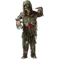 thumbnail image 2 of Costume de Zombie Squelette de Luxe Swamp Living Dead pour Halloween, Jeu de Rôle de Monstre pour Enfants, 2 of 6