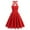 Red, variant on Youyipin Womens Summer Dresses Lace Trim Halter Swing Cocktail Vintage 1950S Sleeveless Wedding Guests Party Mini Dresses For Women 2025 Elegant Classy