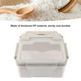 thumbnail image 3 of Thickened PP Rice Container, Airtight And Waterproof, Multifunctional Rice Storage Bin With Measuring Cup For Kitchen, 3 of 8