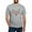 Heather Gray, variant on - Heart Of Butterflies Men's Classic T Shirt - Fitted T-Shirt, Vintage Fit Soft Cotton Tee