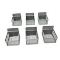 thumbnail image 3 of Abbracc 6x Tea Bag Organizer Individual Tea Holder for Counter Refrigerator gray, 3 of 9