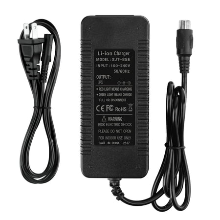 42v Charger Compatible with NAKTO Models:Cruiser 20Fat Tire Pony 20City Cargo Stroller 26