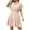 Beige formal dresses for women, variant on up to 60% off Gifts wycnly Formal Dresses for Women Party Vintage Elastic Waist Ruffle Swing Plus Size A Line Dresses Square Neck Short Sleeve Floral Summer Mini Dress Navy XXL