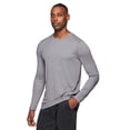 thumbnail image 4 of RBX Active Men's Long Sleeve Textured Crewneck Quick Dry Performance Top, 4 of 4
