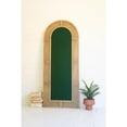 thumbnail image 4 of WOVEN ARCHED RATTAN FRAMED WALL MIRROR - LARGE, 4 of 4